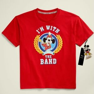 NWT Boy’s Size Medium (1-12 Yrs) Macy’s X Disney I’m With The Band Mickey Mouse